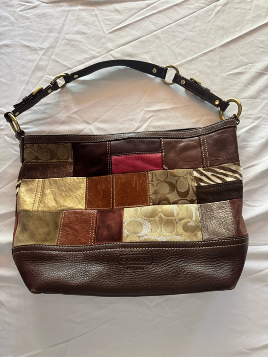 Coach Handbags - Coach holiday patchwork Tote Limited Edition 2006
